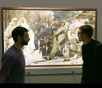 Открылась выставка «Память поколений: Великая Отечественная война в изобразительном искусстве»