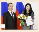 Дмитрий Медведев провел церемонию награждения правительственными премиями в области СМИ за 2016 год