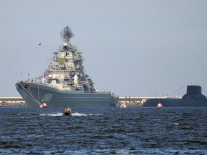 Военно-морской парад на Первом - телевизионное событие года