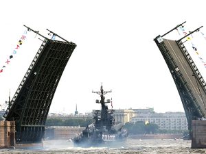 Военно-морской парад на Первом - телевизионное событие года