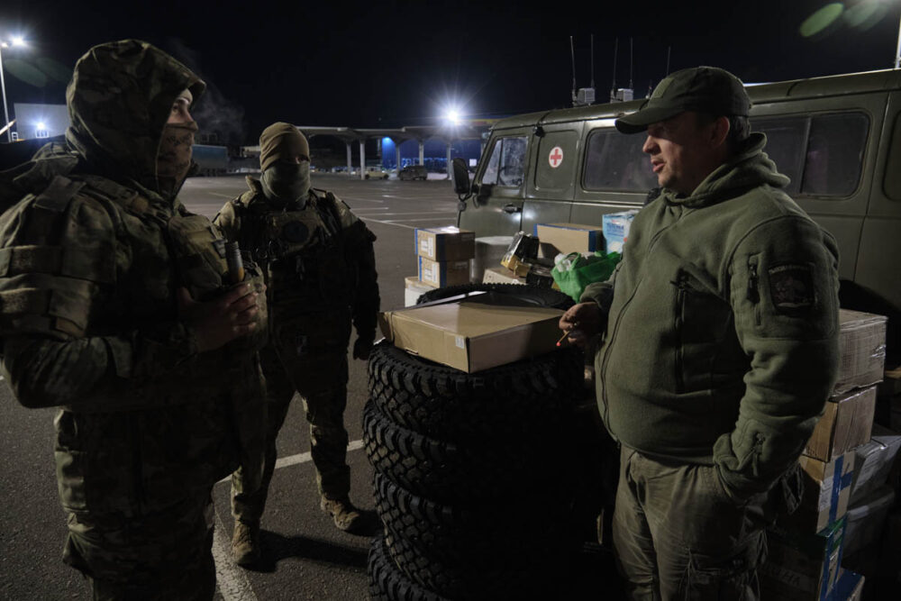 Гуманитарный груз для военных медиков