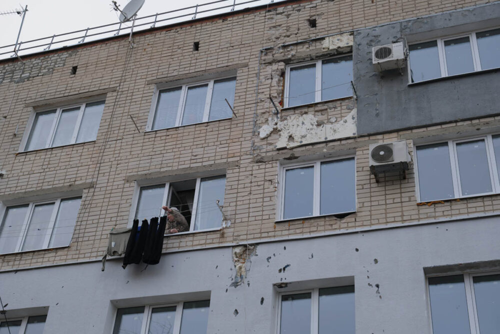 Новый год в прифронтовом городе Рубежное
