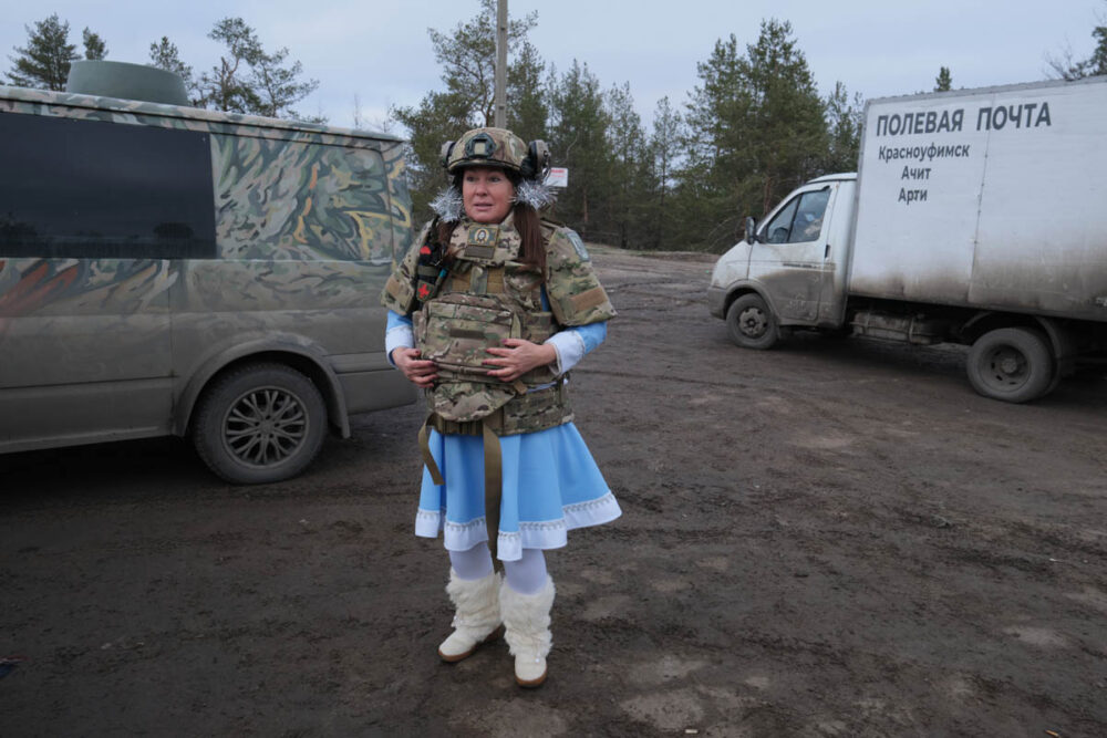 Новый год в прифронтовом городе Рубежное